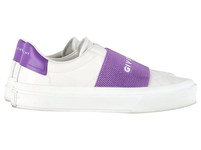 Givenchy City Sport Sneakers aus weißem Leder  ref.1161157