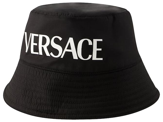 Sombrero - Versace - Nylon - Negro  ref.1161213