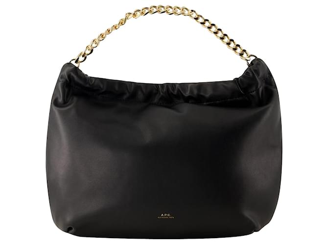 Apc Ninon Chaine Bag - A.P.C. - Synthetic - Black  ref.1161222