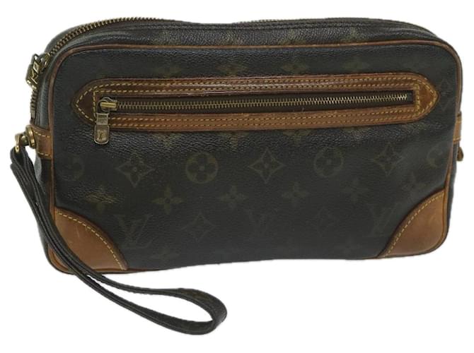 Bolso de mano M con monograma Marly Dragonne GM de LOUIS VUITTON51825 LV Auth 58452 Lienzo  ref.1161416