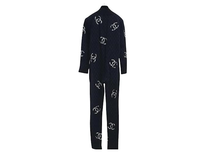 Chanel cashmere jumpsuit Black  ref.1161474