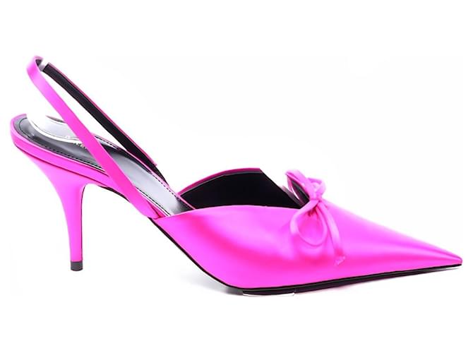 Balenciaga Sandals Pink Silk  ref.1161707