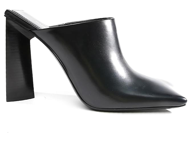 Balenciaga Sandals Black Leather  ref.1161708