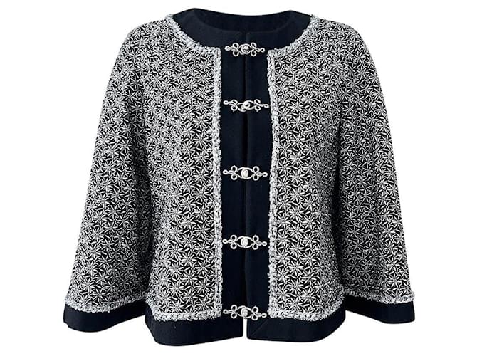 Chanel 13K$ Paris / Salzburg Edelweiss Jacket Black Wool  ref.1161852