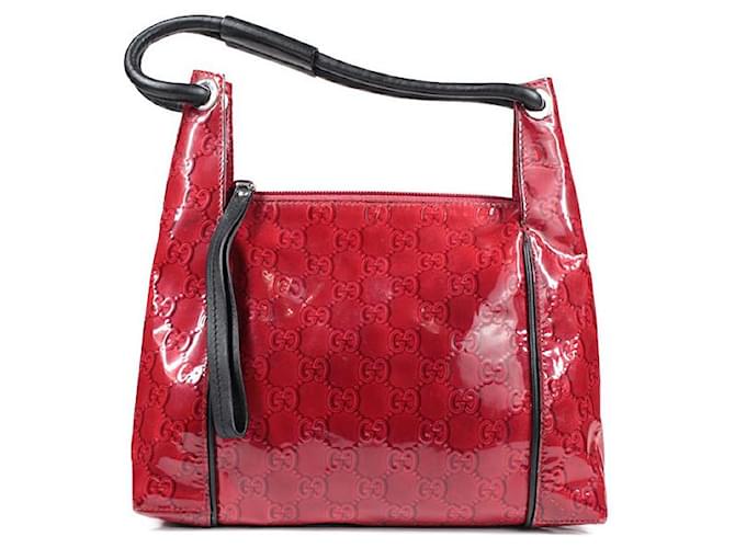 Gucci Handbags Red Patent leather  ref.1161859