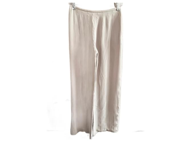Pantalones de seda Hermès Crudo  ref.1161870