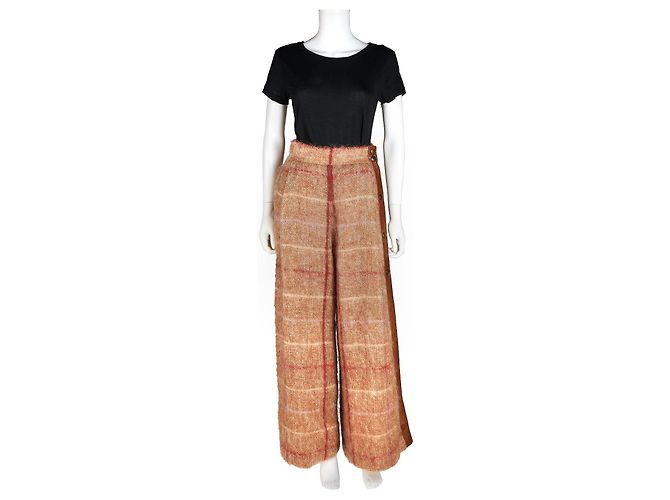 Hermès Pantaloni, ghette Multicolore