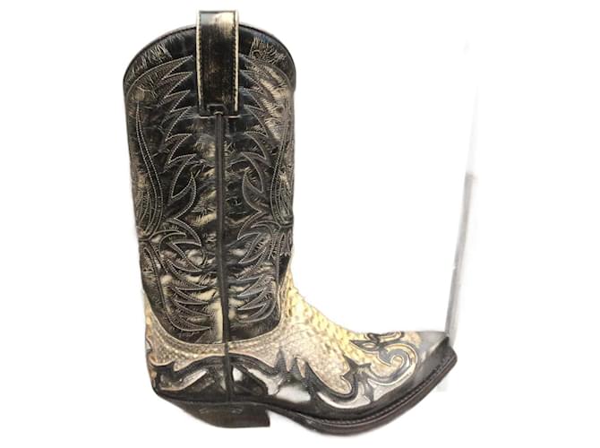 Sendra Python P-Stiefel 37 Braun