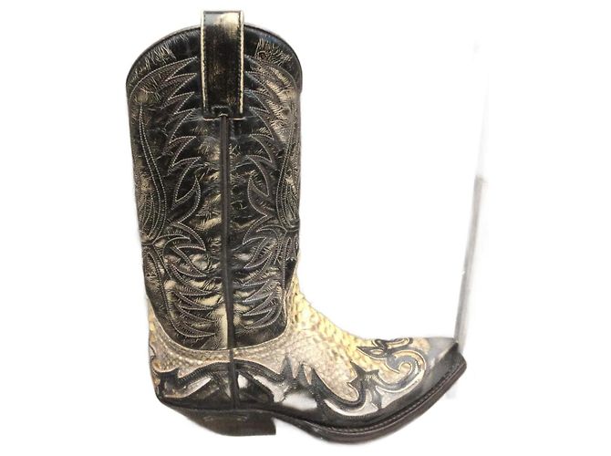Botas Sendra pitón p 37 Castaño