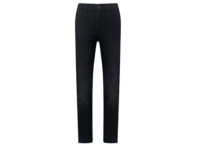 Chanel 2021 Novos jeans acolchoados pretos John  ref.1162069