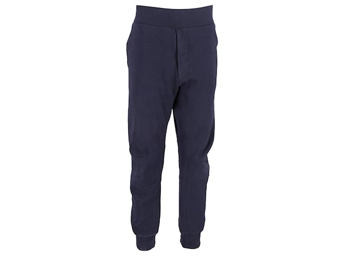 Pantalón deportivo Acne Studios de algodón azul marino  ref.1162253