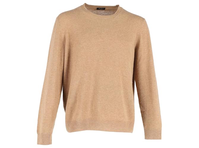 Berluti Crewneck Sweater in Brown Cotton  ref.1162255