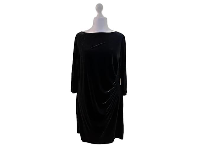 Ralph Lauren Dresses Black Polyester  ref.1162430