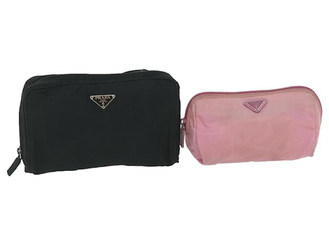 Bolsa de nylon prada 2Definir autenticação rosa preto416  ref.1162520