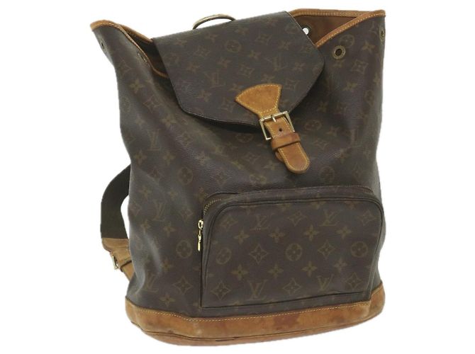 Mochila M con monograma Montsouris GM de LOUIS VUITTON51135 Autenticación LV bh137