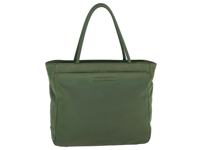 PRADA Hand Bag Nylon Khaki Auth 60252  ref.1162530