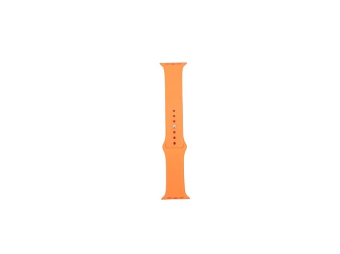 Hermès Muitas pulseiras de relógio laranja  ref.1162662