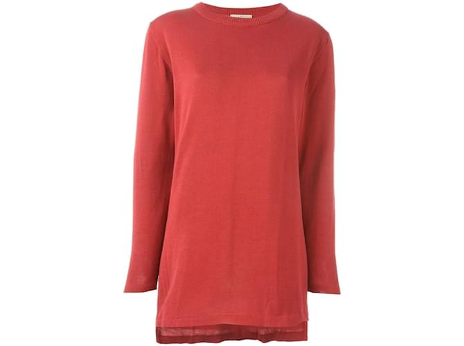 Romeo Gigli Red Wool Sweater  ref.1162802