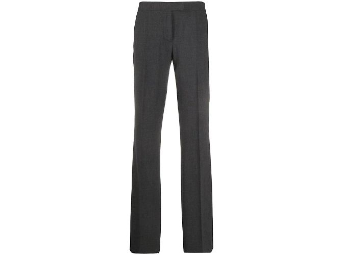 Gianfranco Ferré Pantalón gris oscuro Burdeos