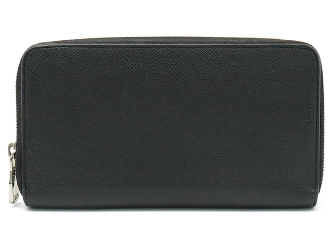 Louis Vuitton Zippy Organizer Black Leather  ref.1162908
