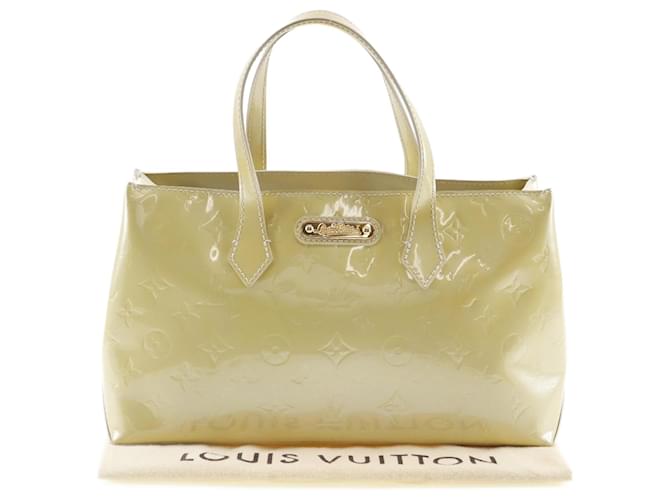 Louis Vuitton Wilshire Bianco Tela  ref.1163010