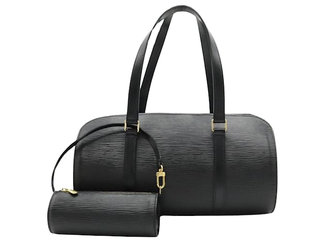 Louis Vuitton Soufflot Black Leather  ref.1163180