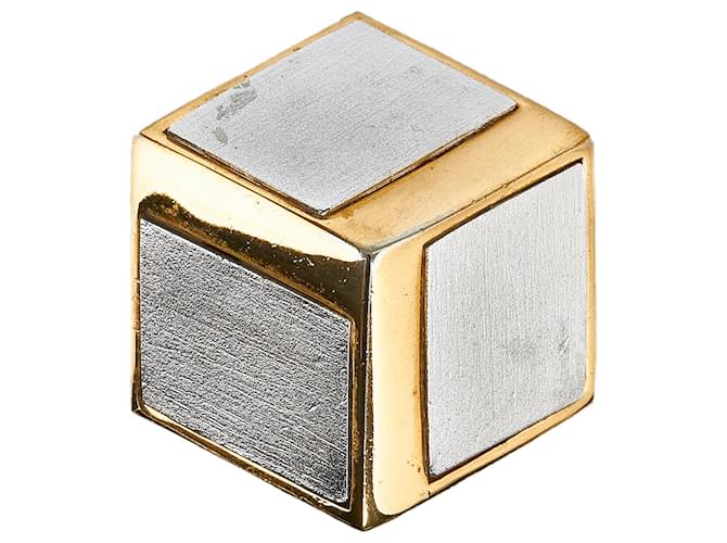 Givenchy Gold Metal Brooch Golden Gold-plated  ref.1163427