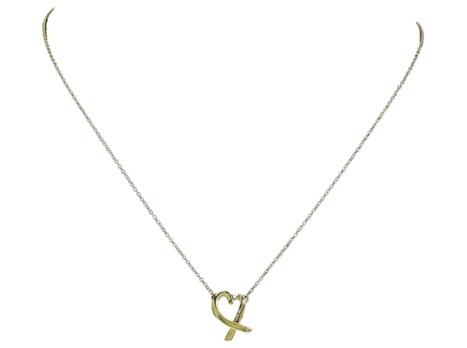 Coração amoroso da Tiffany & Co Dourado Ouro amarelo  ref.1163650