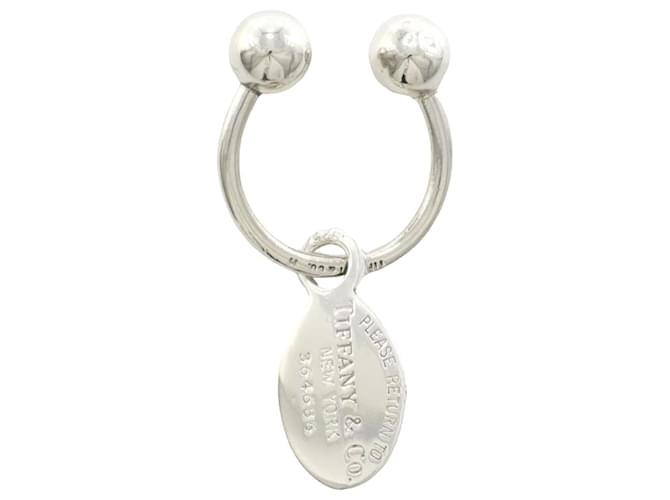 Tiffany & Co Plaque coeur Silvery Silver  ref.1163849