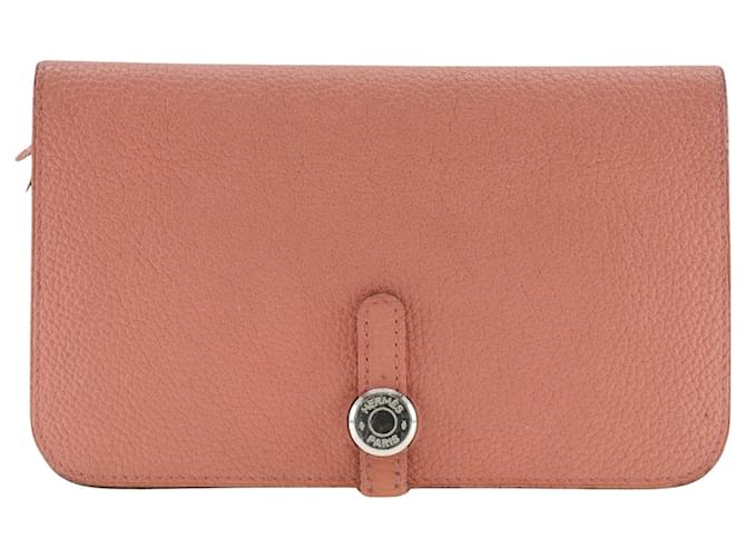 Hermès Dogon Pink Leather  ref.1163883