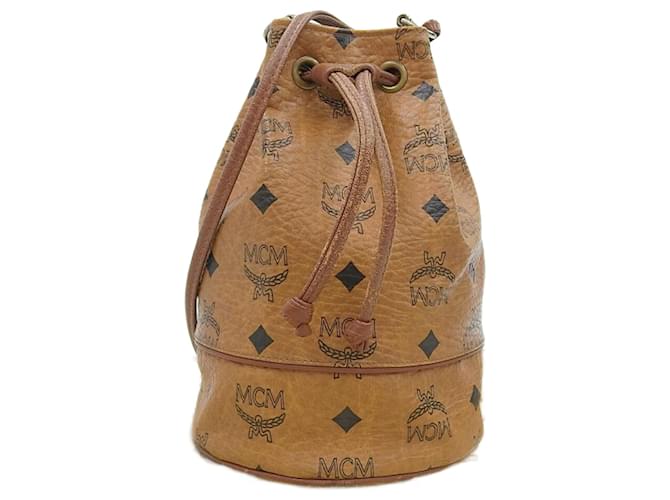 MCM Toile Marron  ref.1164227