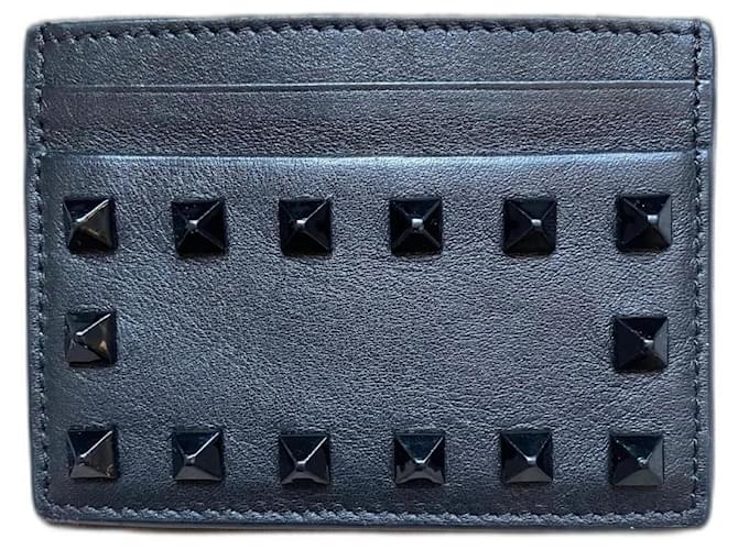 Valentino Purses, wallets, cases Black Leather  ref.1164319