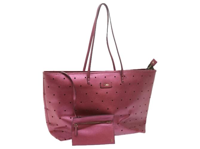 FENDI Einkaufstasche PVC-Leder Rosa Auth bs10480 Pink  ref.1164408