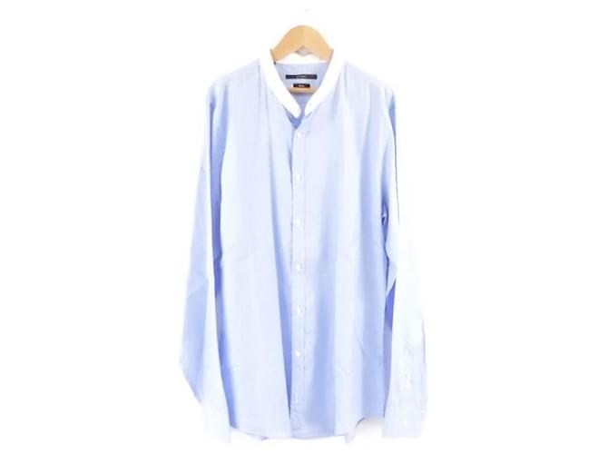 Gucci Shirts Blue Cotton  ref.1164499