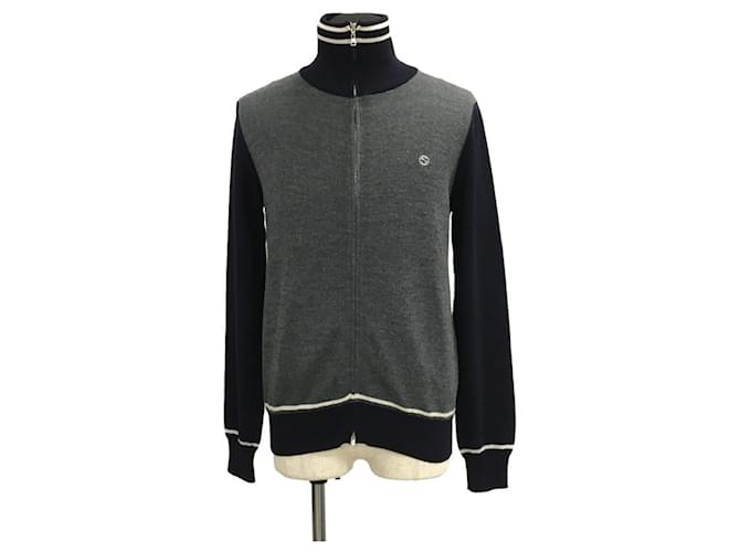 Gucci Blazers Jackets Navy blue Wool  ref.1164601