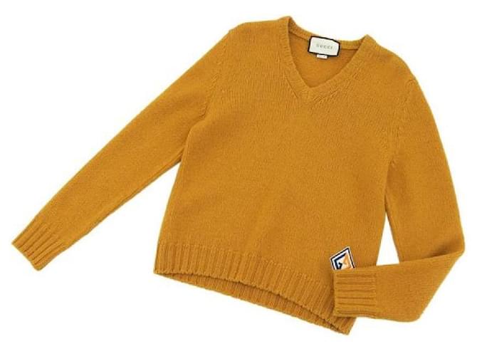 Gucci Sweaters Orange Wool  ref.1165059