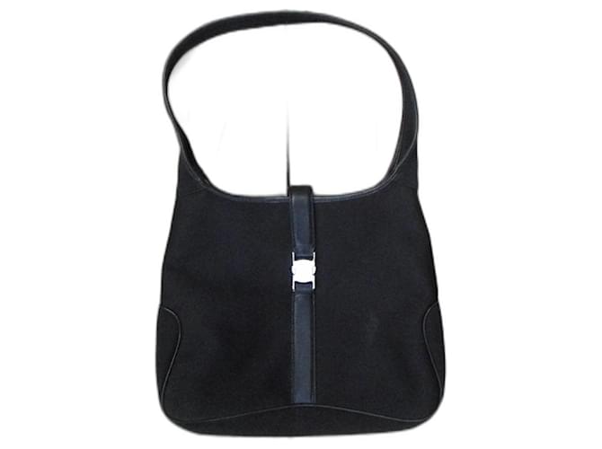 Salvatore Ferragamo nylon handbag Black  ref.1165762