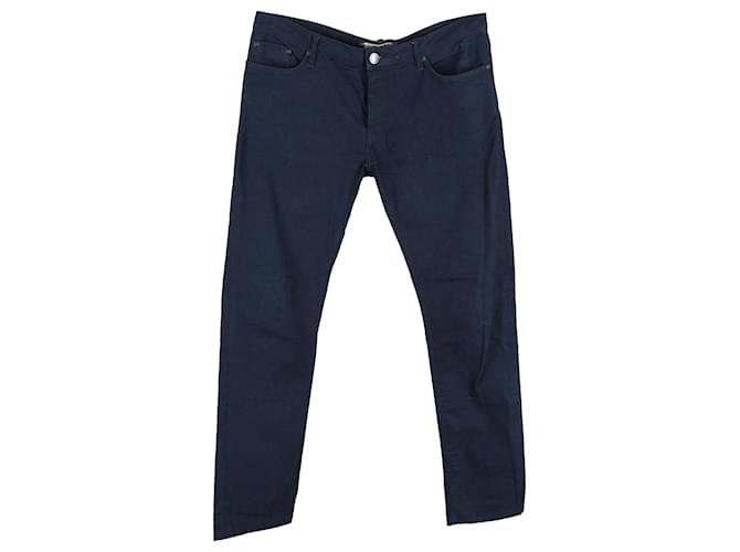 Burberry Skinny Jeans in Navy Blue Cotton  ref.1165551