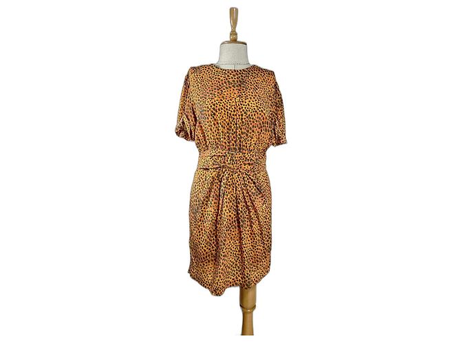 Vestido de seda Ledoyen Twenty8twelve by S.Miller Multicolor