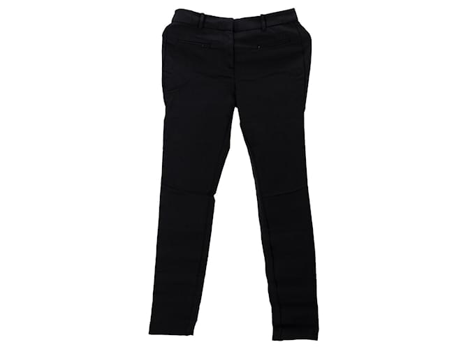 Tommy Hilfiger Womens Heritage Slim Fit Trousers Blue Cotton  ref.1165871