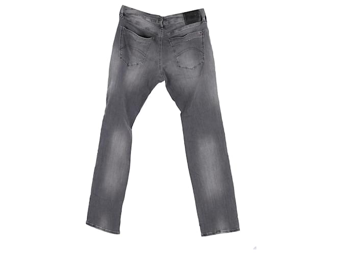 Tommy Hilfiger Slim-Fit-Jeans für Herren Grau Baumwolle  ref.1165985