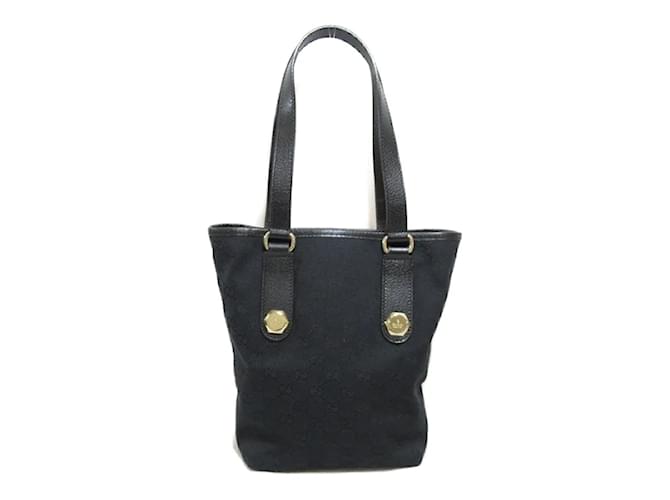 Gucci GG Charmy Tote Bag  153361 Black Cloth  ref.1166197