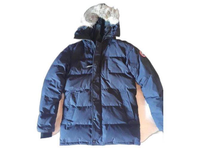 Parka Canada Goose Carson Heritage Blu Navy