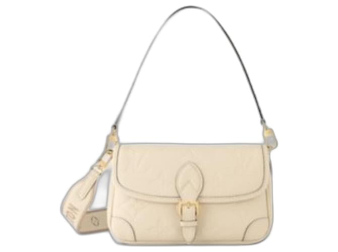 Louis Vuitton LV Diane handbag cream colour new Leather  ref.1166362