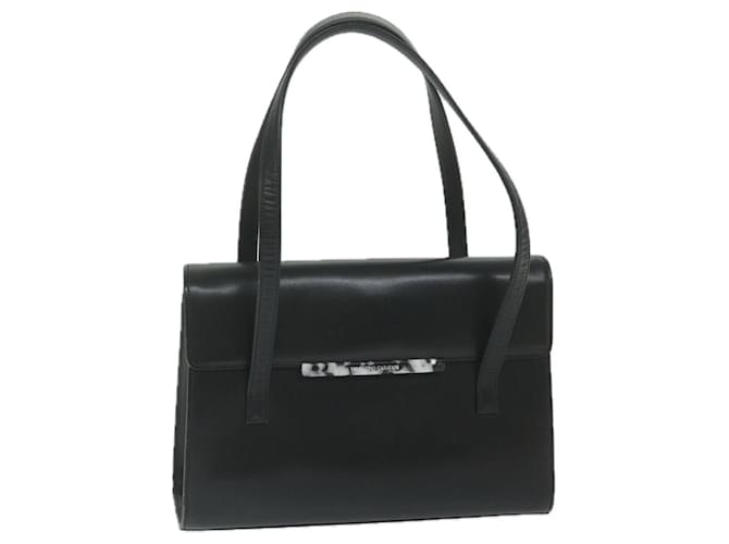 VALENTINO Shoulder Bag Leather Black Auth bs10357  ref.1166734