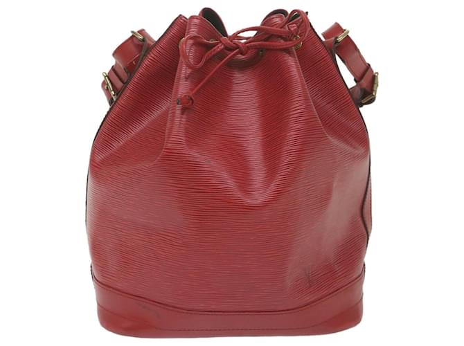 Noe Louis Vuitton Noé Red Leather  ref.1166947
