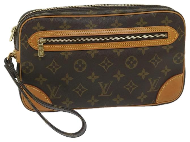 Louis Vuitton Marly Brown Cloth  ref.1166985
