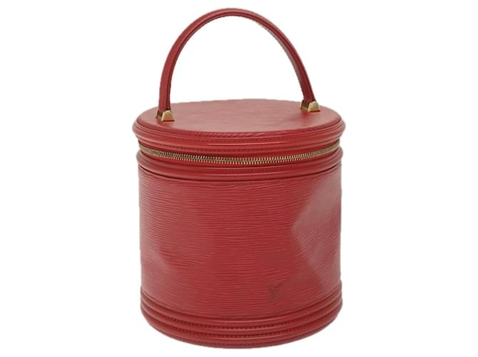 Louis Vuitton Cannes Red Leather  ref.1167084