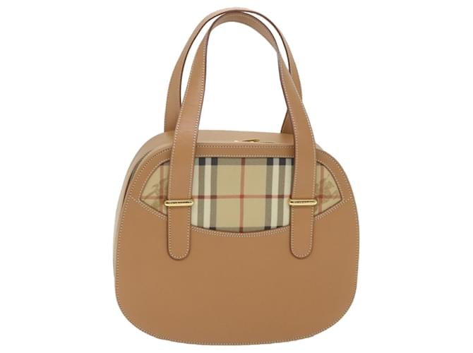 Burberry Bege Couro  ref.1167325
