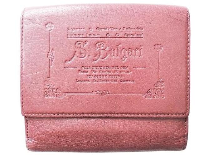 Bulgari Brown Leather  ref.1167348